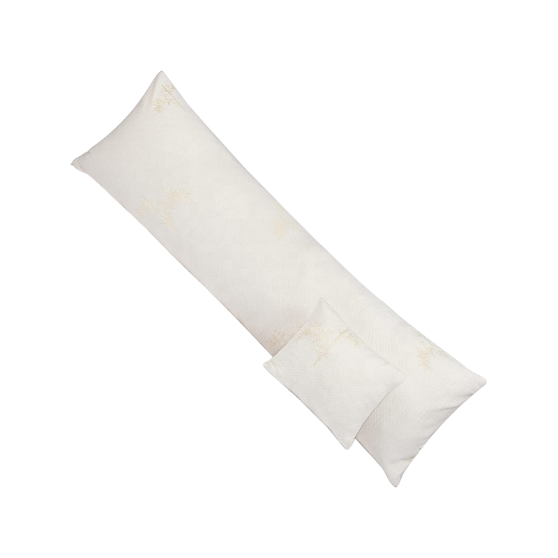 Oreiller de soutien du cou en mousse à mémoire de forme, oreiller en rouleau, traversin, soulage la douleur au cou, confortable et Long, adapté au sommeil latéral