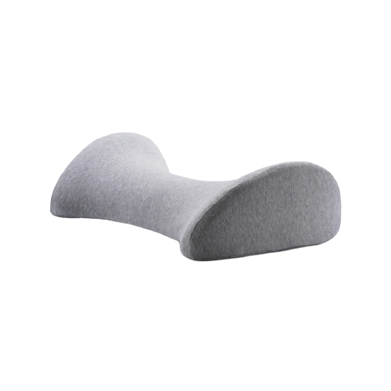 Oreiller de soutien de taille en mousse à mémoire de forme, coussin orthopédique de soutien lombaire