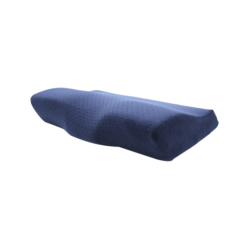 Amazon vente chaude Contour mousse à mémoire de forme oreiller cervical oreiller Cervical ergonomique pour les douleurs au cou oreiller de lit pour dormir 100% Polyester