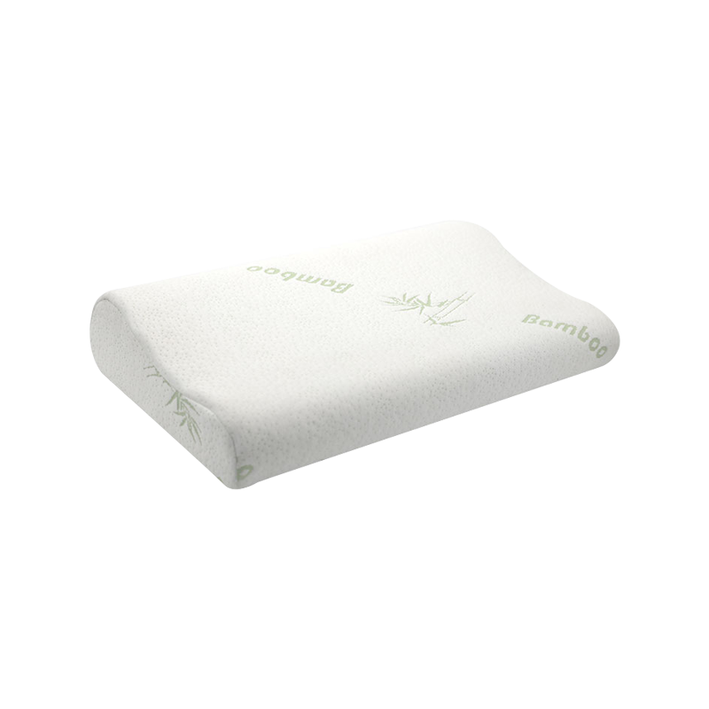 Amazon offre spéciale confort oreiller de soutien du cou orthopédique hypoallergénique sain Anti-ronflement oreiller en mousse à mémoire de forme en bambou