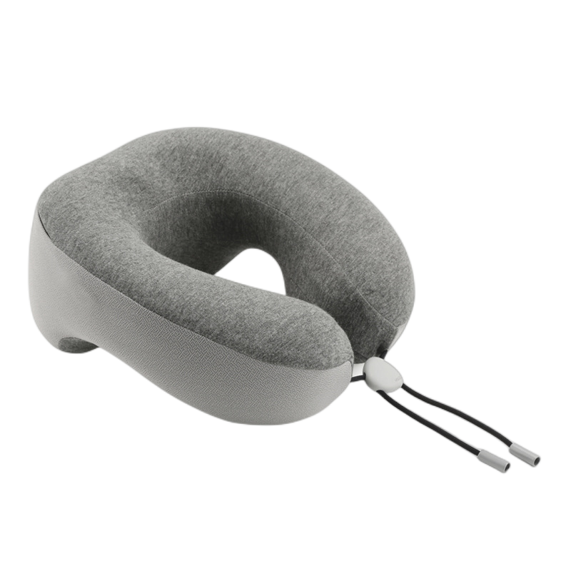 Oreiller multifonctionnel de protection du cou en forme de U, oreiller en mousse à mémoire de forme pour voyage en avion, oreiller cervical pour vertèbres cervicales, oreiller cervical pour hommes et femmes