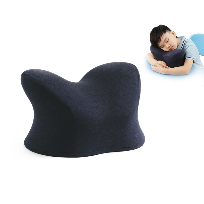 Oreiller de sieste en mousse à mémoire de forme à rebond lent, oreiller de sieste pour étudiant