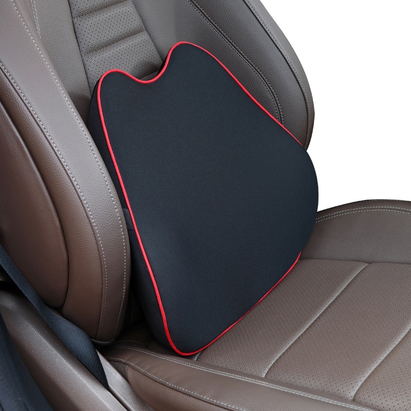 Ensemble appui-tête lombaire de voiture, coussin en mousse à mémoire de forme, coussin lombaire pour bureau, soutien lombaire pour voiture