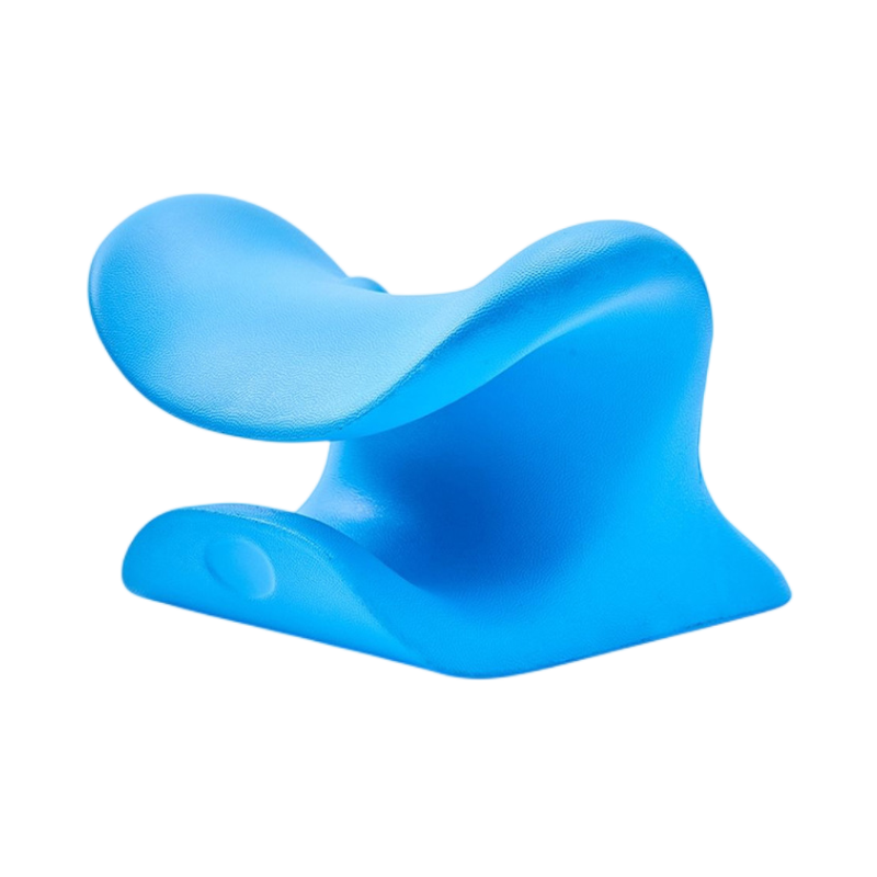 Oreiller moussant auto-peau en PU, correction de la colonne cervicale, oreiller de massage avec point convexe, imitation de massage des mains, oreiller à pression, cheveux raides