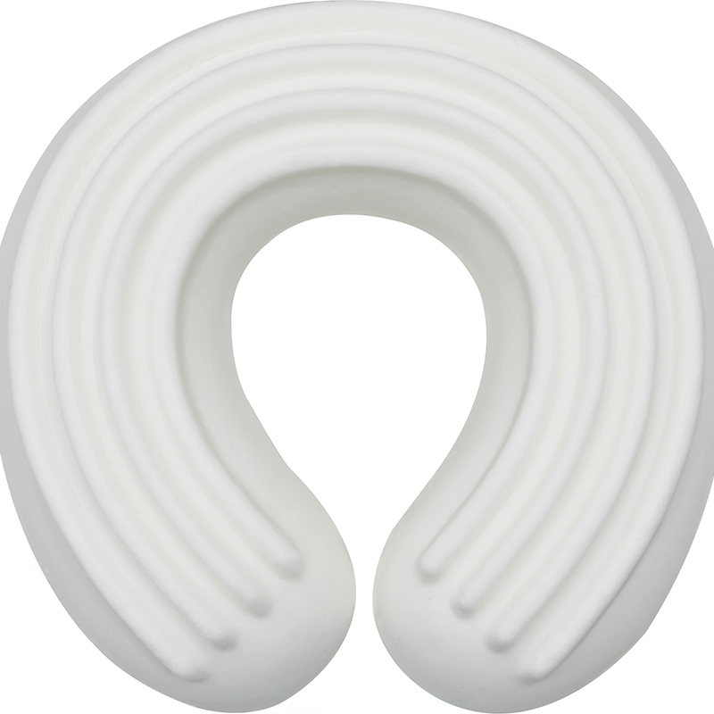 Oreiller de soutien cervical confortable et lavable en forme de U en mousse à mémoire de forme